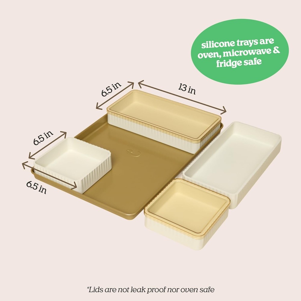 9-Piece Baking Set, Non-Stick Bakeware Set Off-White