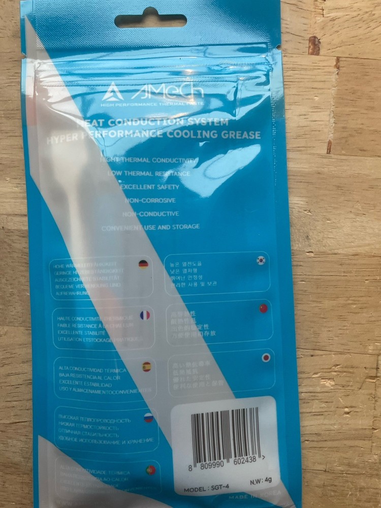 SGT-4 Thermal Paste 4g Spatula Ultimate Performance Paste PC CPU GPU “Lot Of 3”