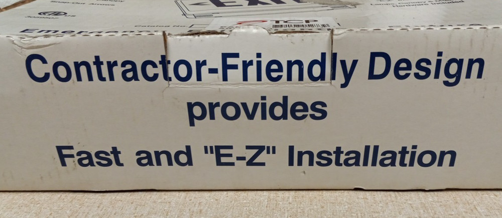 Emergency Exit Lighting Fixture TCP 20755