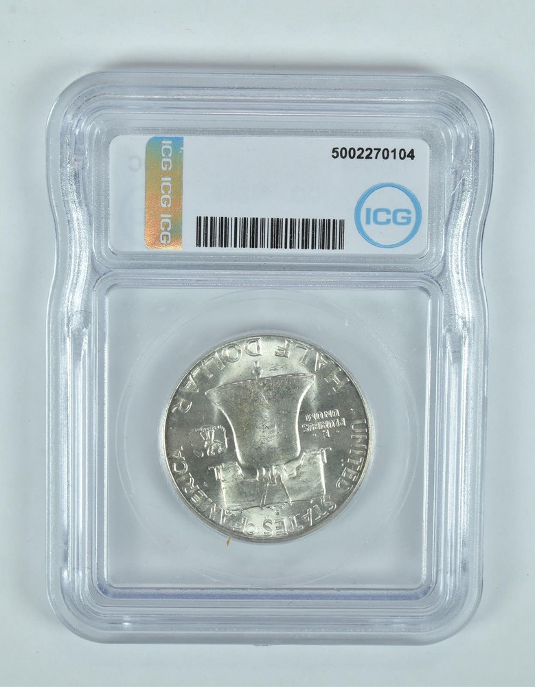1949-S Franklin Half Dollar MS66 ICG