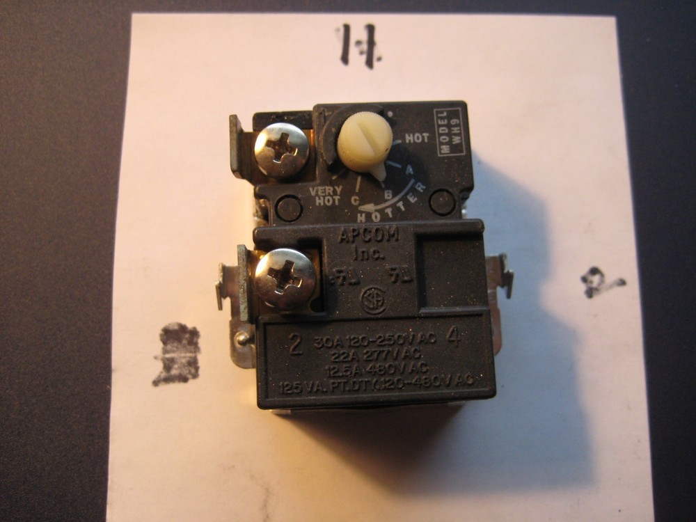 Reclaimed Model WH9 Water Heater Control 219-40288-00B