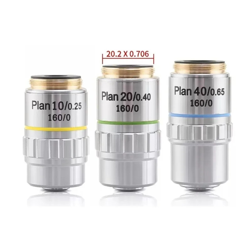 195 Plan Achromatic Long Working Distance Objective Lens 40X Microscope