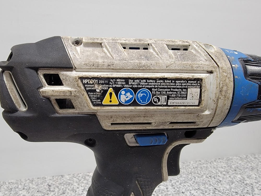 HART 2-Tool Combo Kit, Cordless Li-Ion Drill & Impact Driver Set