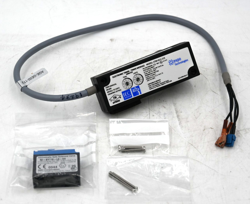 EXPO TECHNOLOGIES ETM-IS11-113 AGE-GE00-172 ELECTRONIC TIMER/MODULE