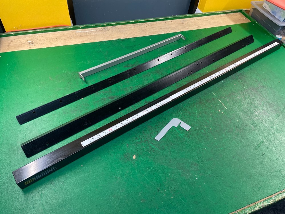 Delta 36-5000 Table Saw T-Square GUIDE RAILS ONLY, NO HARDWARE