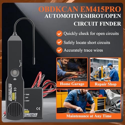 Automotive Electrical Open and Short Finder Circuit Tester Wire Tracker