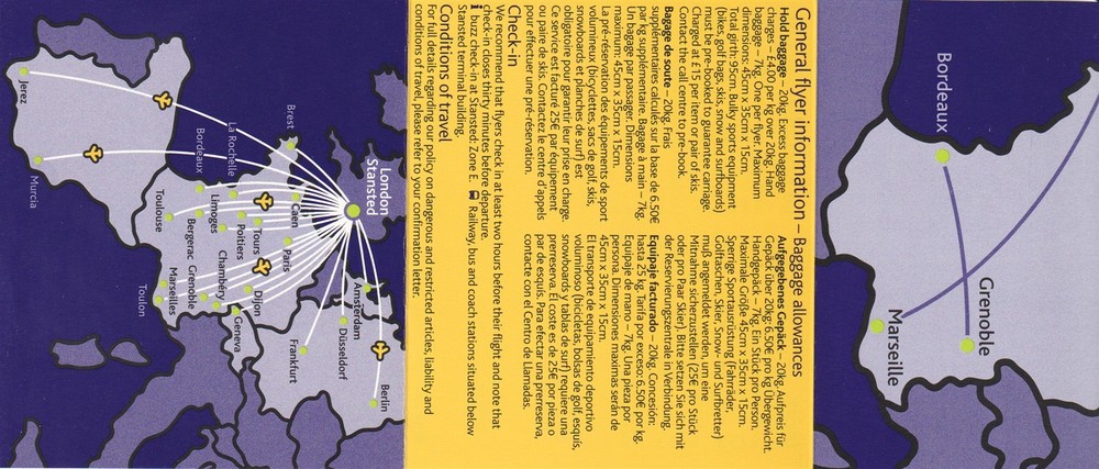 Buzz timetable 2002/10/27