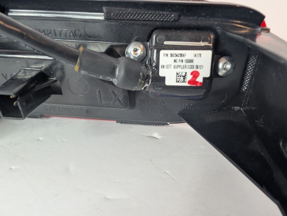 2011-2014 Chrysler 300 OEM 3rd Brake Light Assembly With Back Up Camera Tested