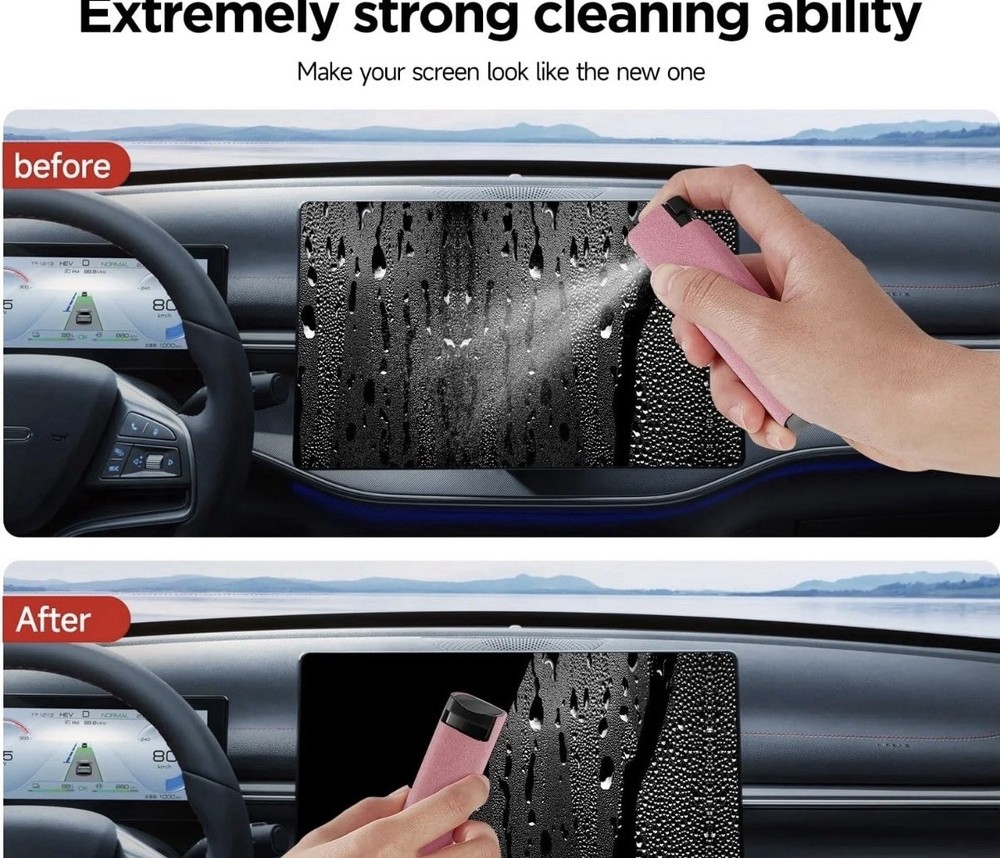 2-In-1 Phone Screen Cleaner Spray Computer Mobile Phone Screen 2 Pack