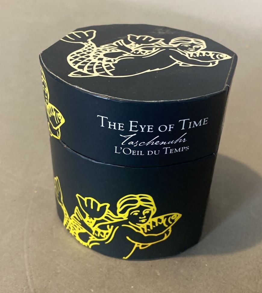 Eye Of Time Bronze Desk Clock