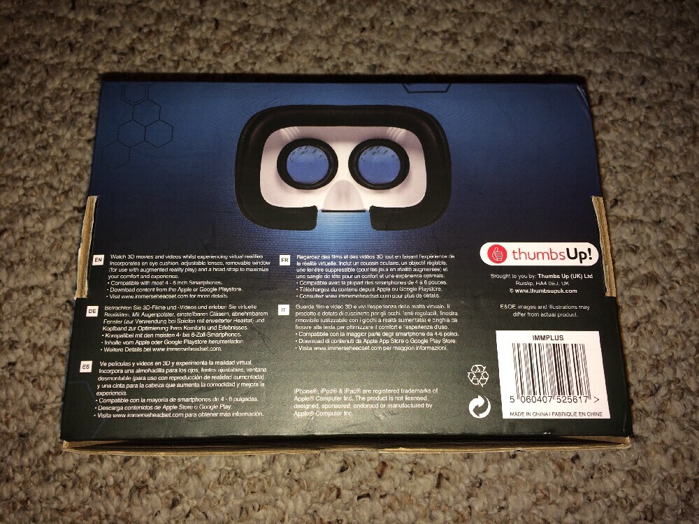 Immerse plus VR Smartphone Headset