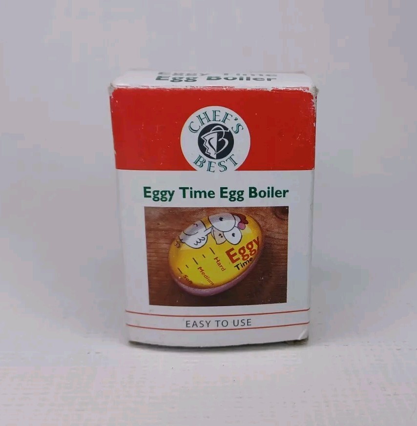 Eggy Time Egg Boiler Soft Hard Boiled Timer Chef's Best