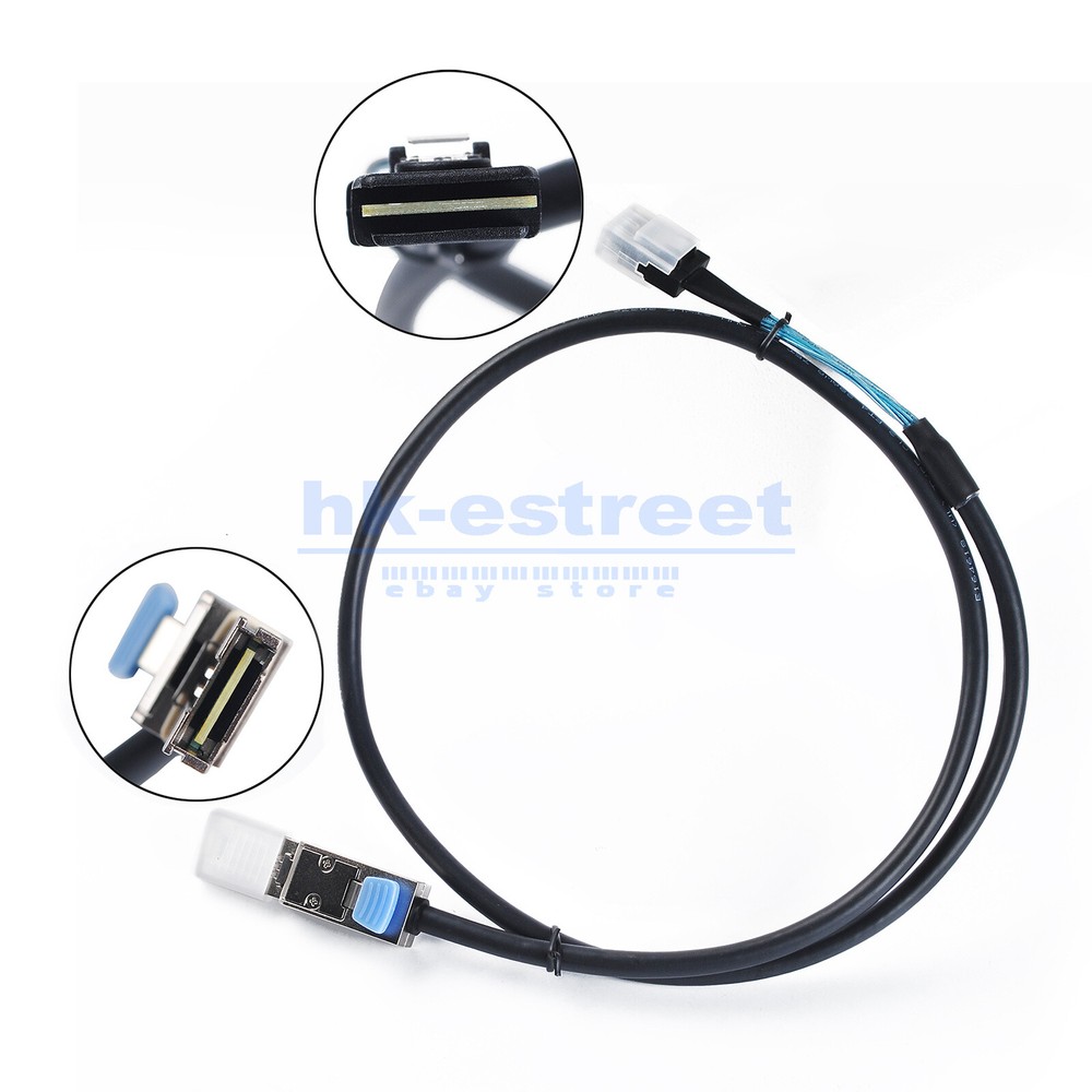 Internal SFF-8087 36Pin to External SFF-8088 Mini SAS 26Pin Adapter RAID Cable