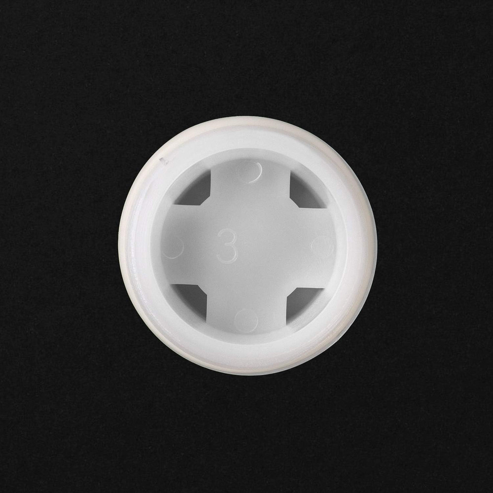 2" Bung Cap, 4 PCS Poly Buttress Drum Bung for 55 Gallon Plastic Drum, Course Th