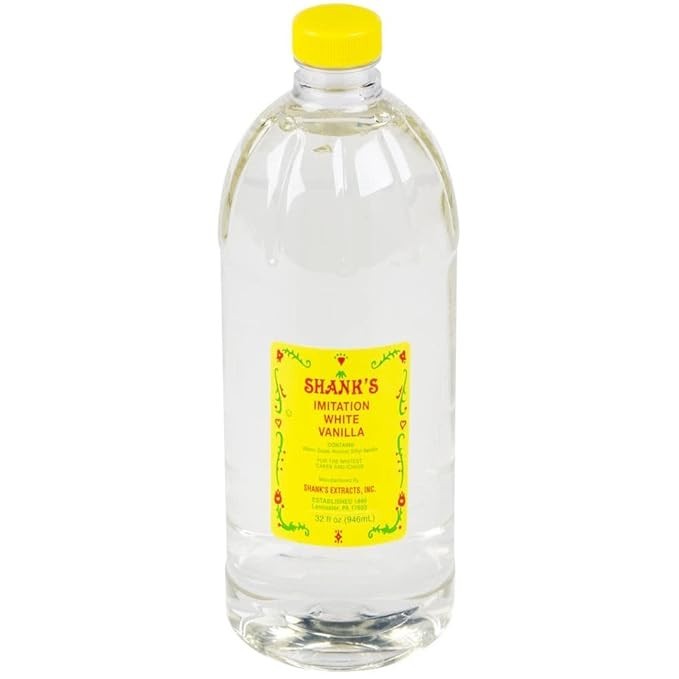 Shank's 32 oz. White Imitation Vanilla