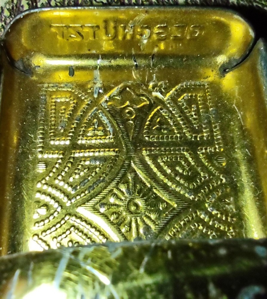 ANTIQUE MATCH SAFE VERY GOOD CONDITION. WORKS!