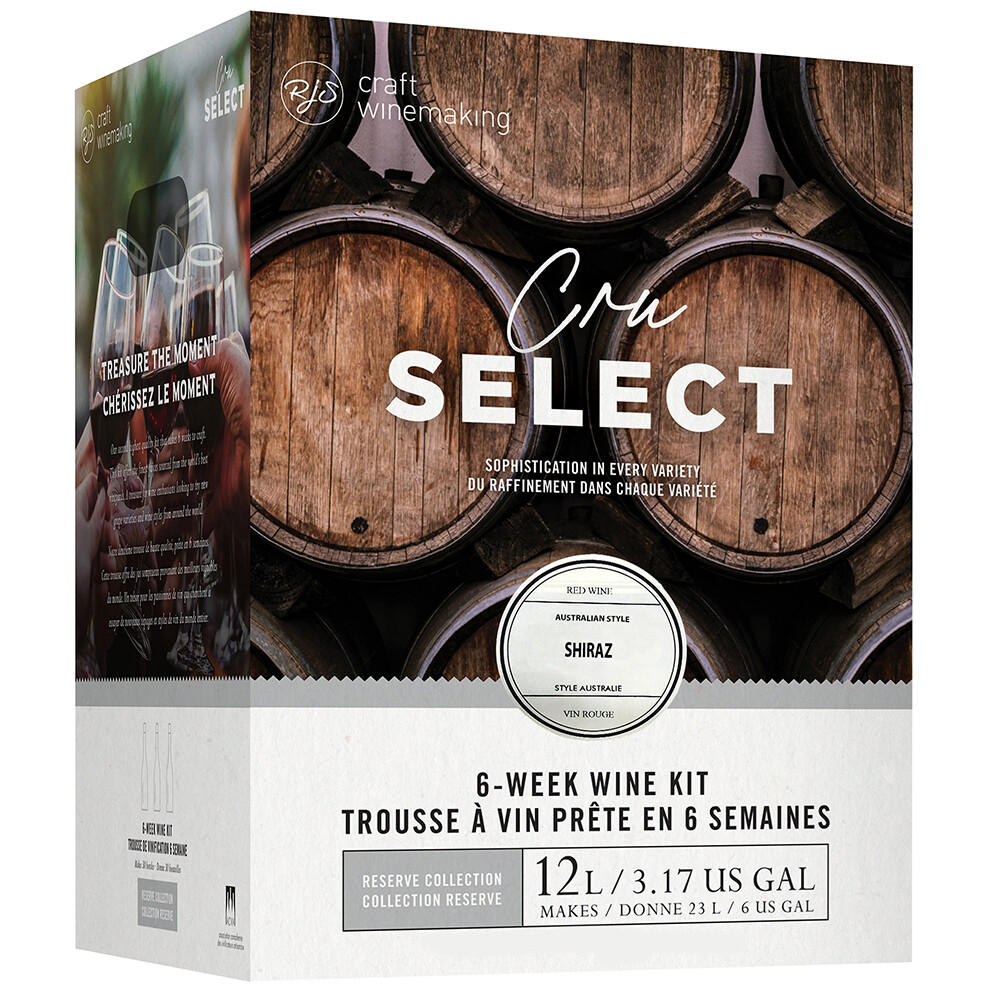 Wine Ingredient Kit - CRU SELECT Australian Style Shiraz