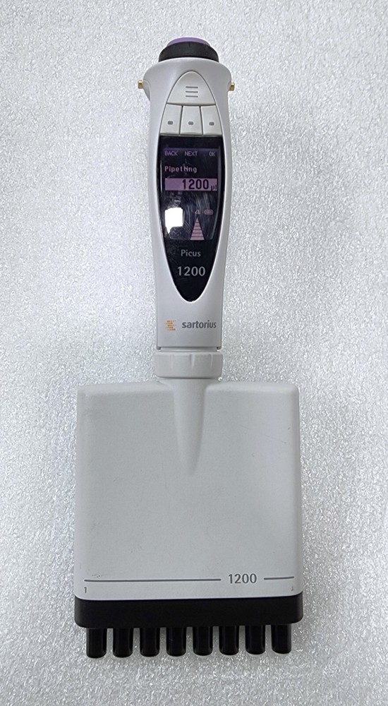 SARTORIUS 8 CHANNEL 1200uL PICUS  Electronic Pipette