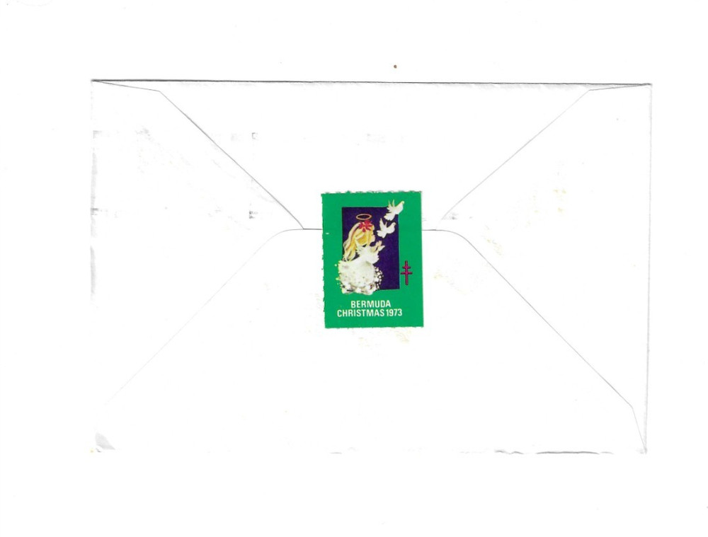 BERMUDA 1973 Cover sent to Canada - Slogan Cancel