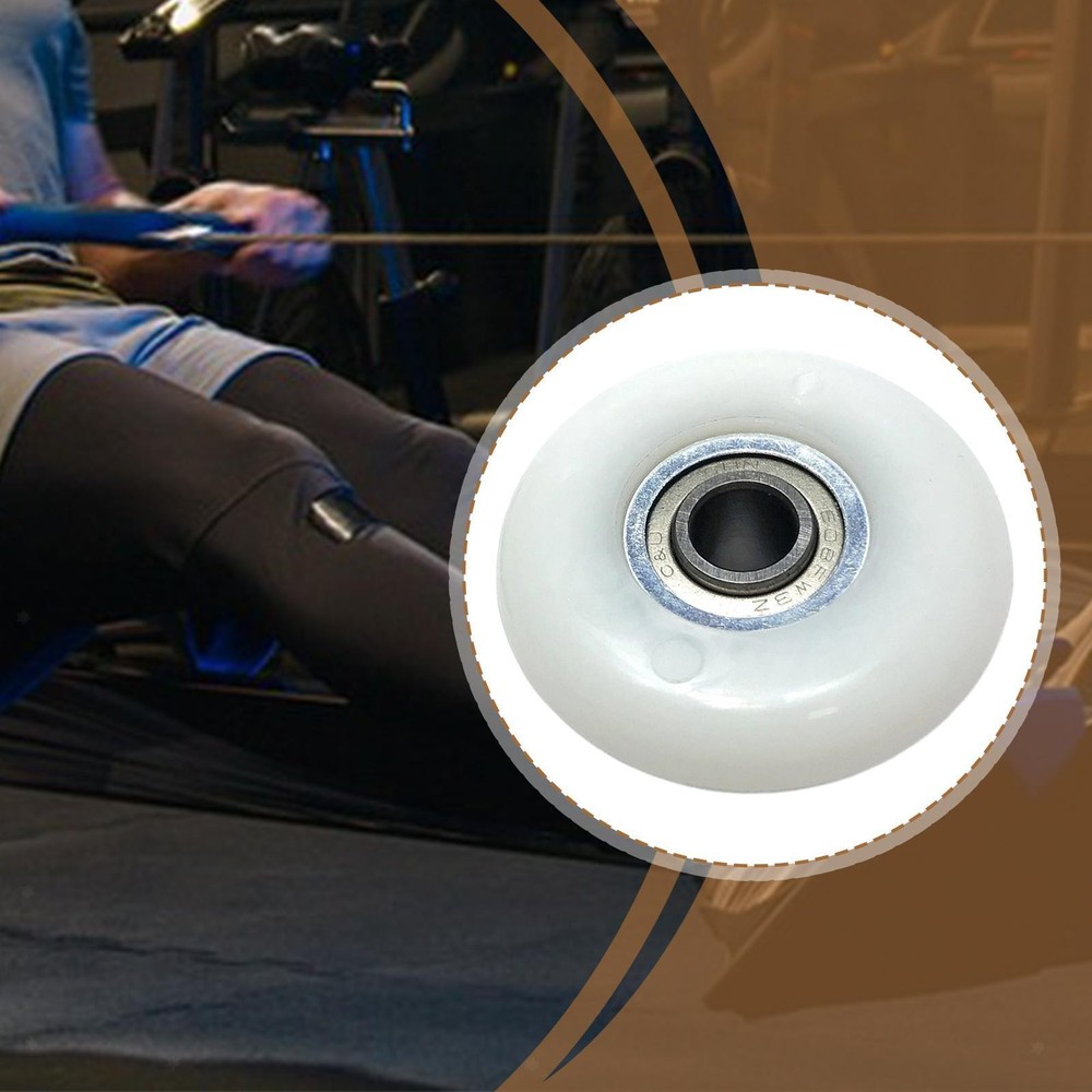 Rowing Machine Seat Wheel Exercise Machine Attachment High Load Capacity Rowing