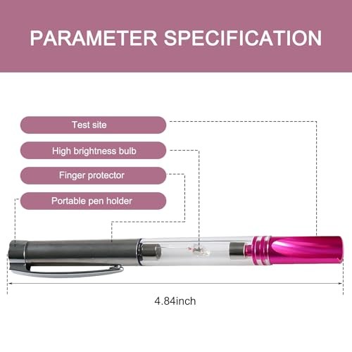 Pack-1 Car Ignition Test Pen, 4.84" Long Engine Indicator Spark Plug Coil