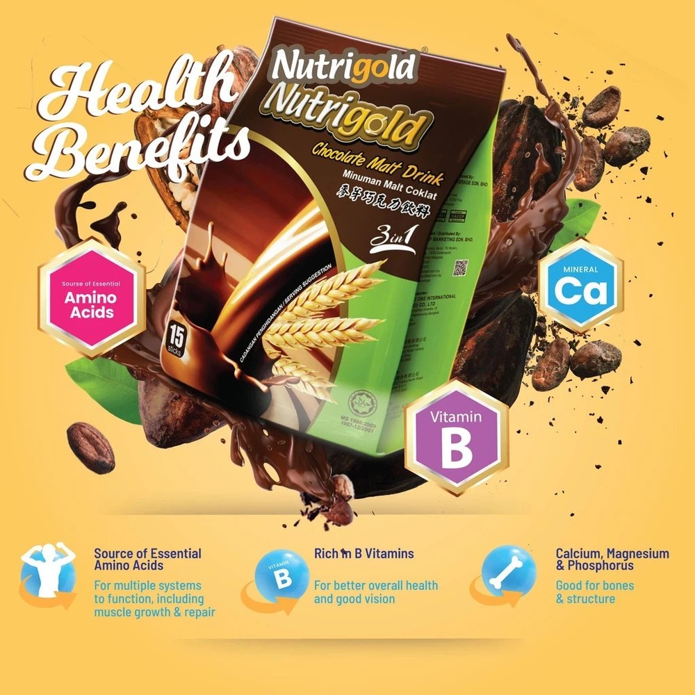 Nutrigold Instant Chocolate Malt Drink (2kg)