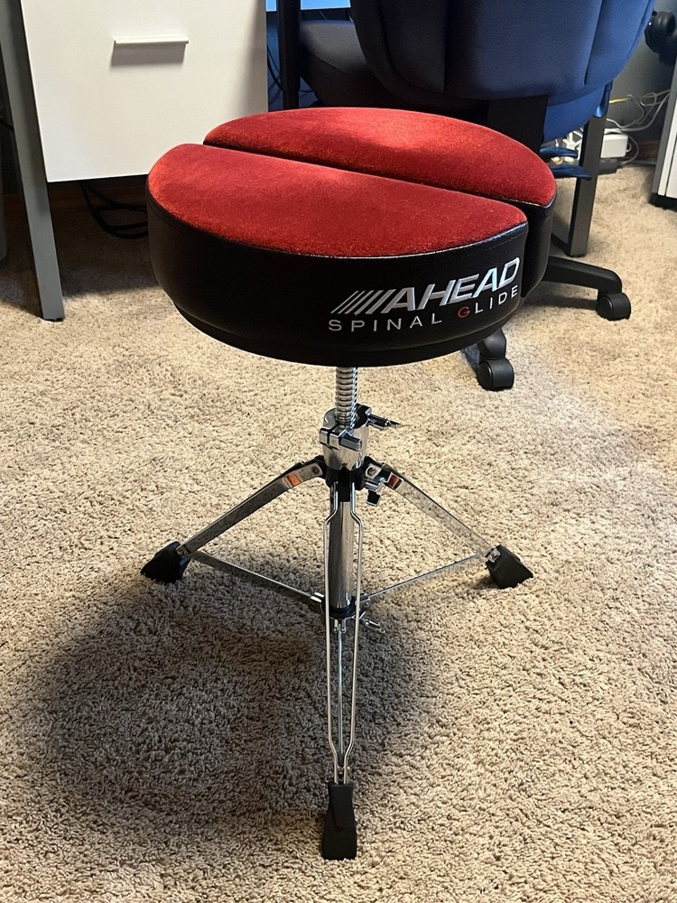 Ahead Spinal G Round Top Throne Red/Black
