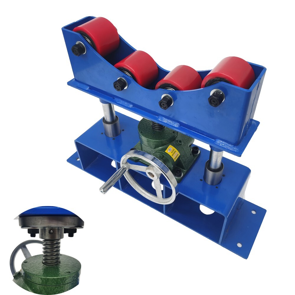 500KG Manual Accurate Rolling Support Frame Welding Screw Type Machine TJ-500