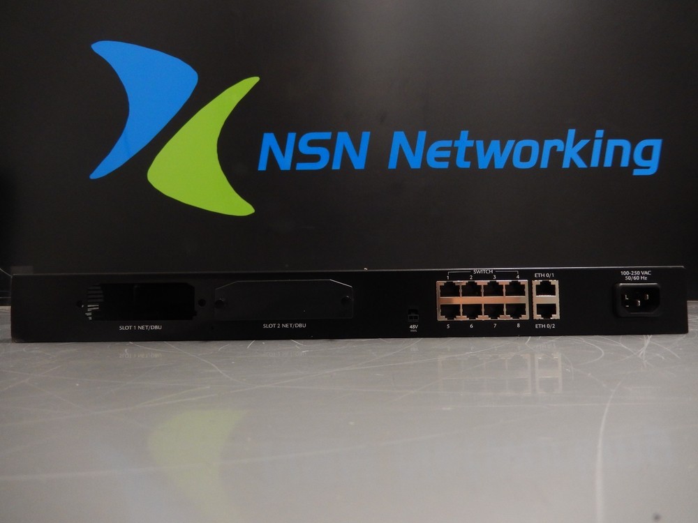 Adtran Netvanta 3458 1200824G1 Modular Black Router Switch