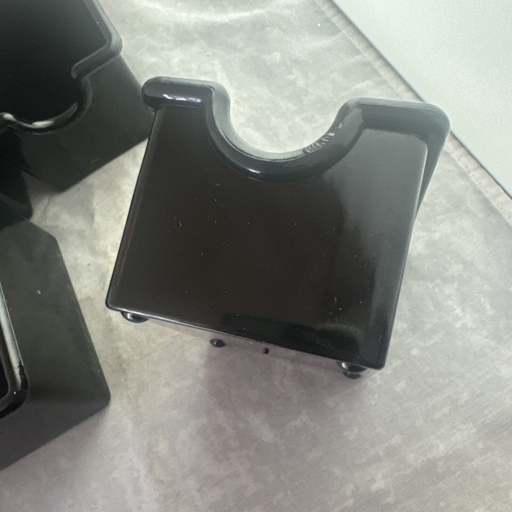 12-Piece Black Sugar Packet Holder