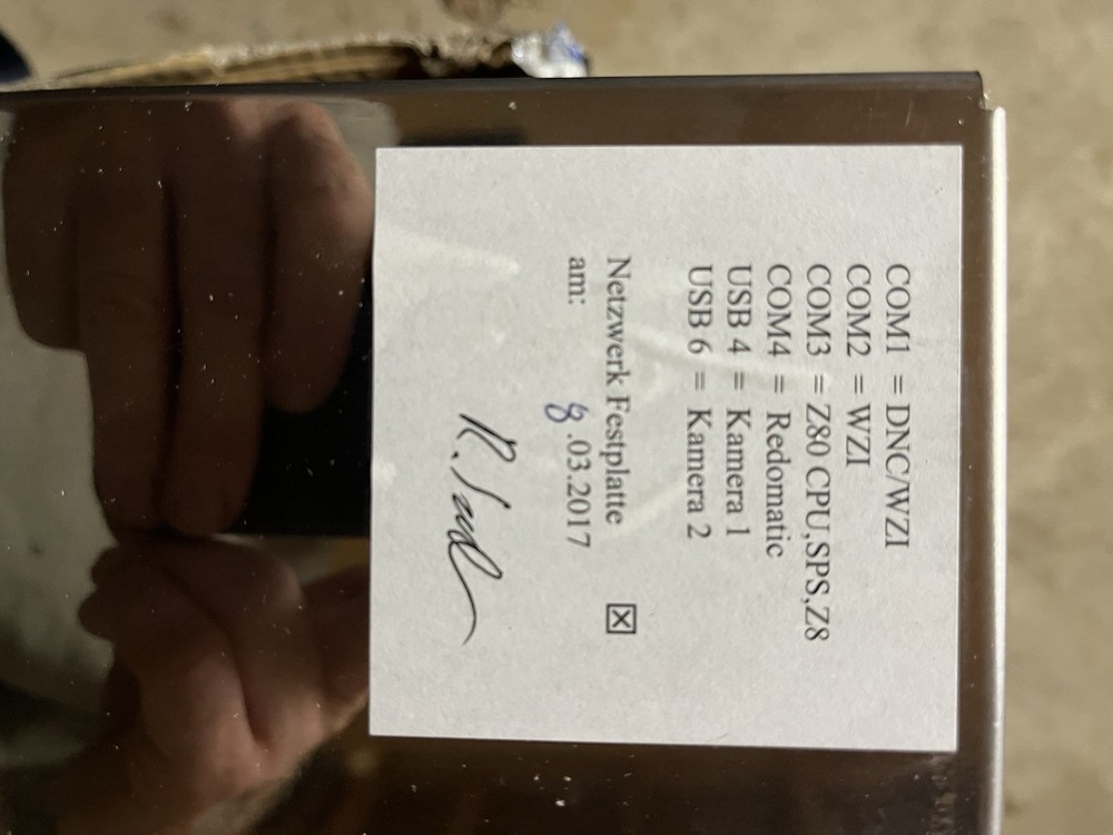 ZOLLER-IPC JQ87/12G (CHASSIS 7G) COMPUTER