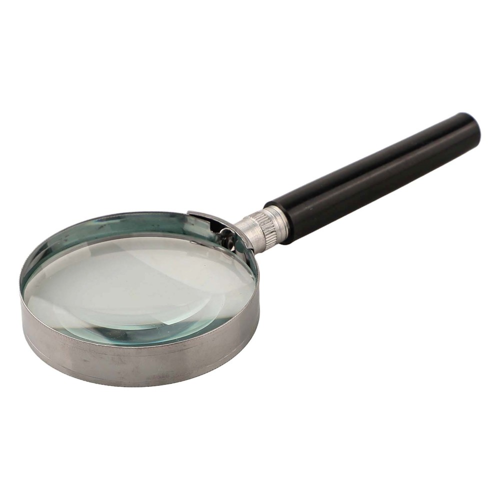 Handheld Magnifier 5X Magnification Compact and Lightweight Design 60mm Lens