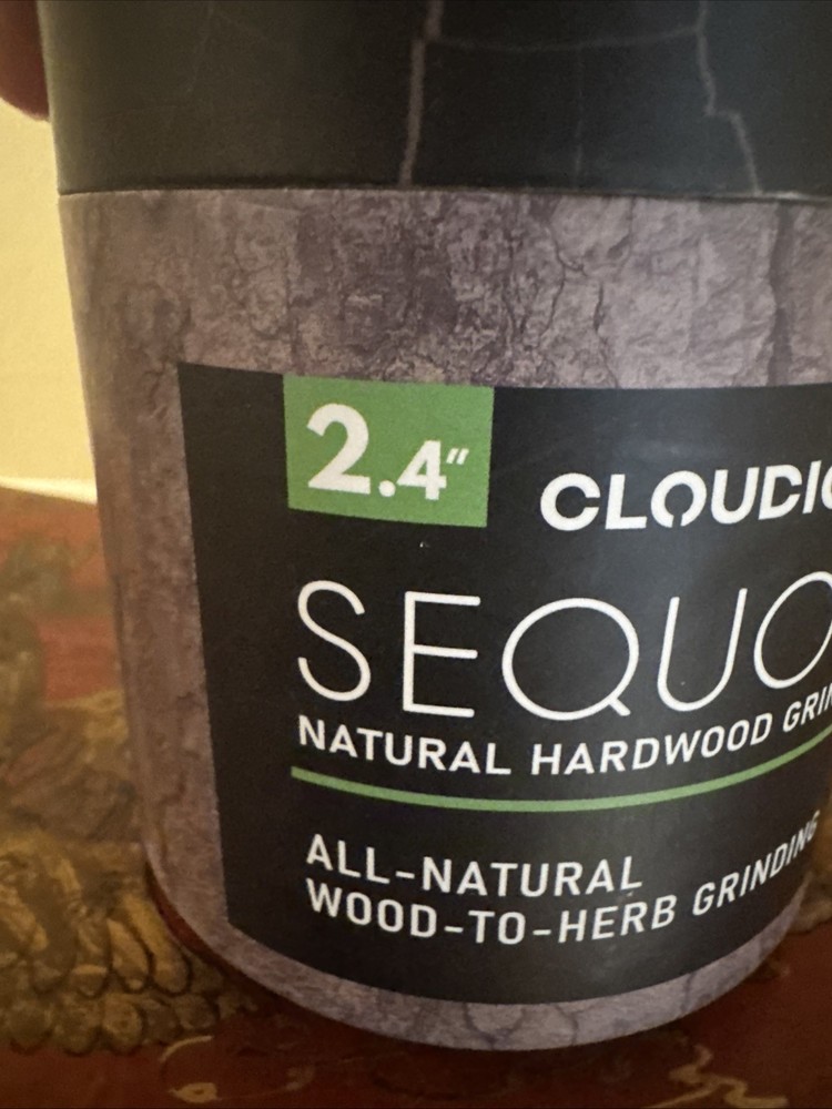 Cloudiness 9 Sequoia 9 Wood Herb Grinder