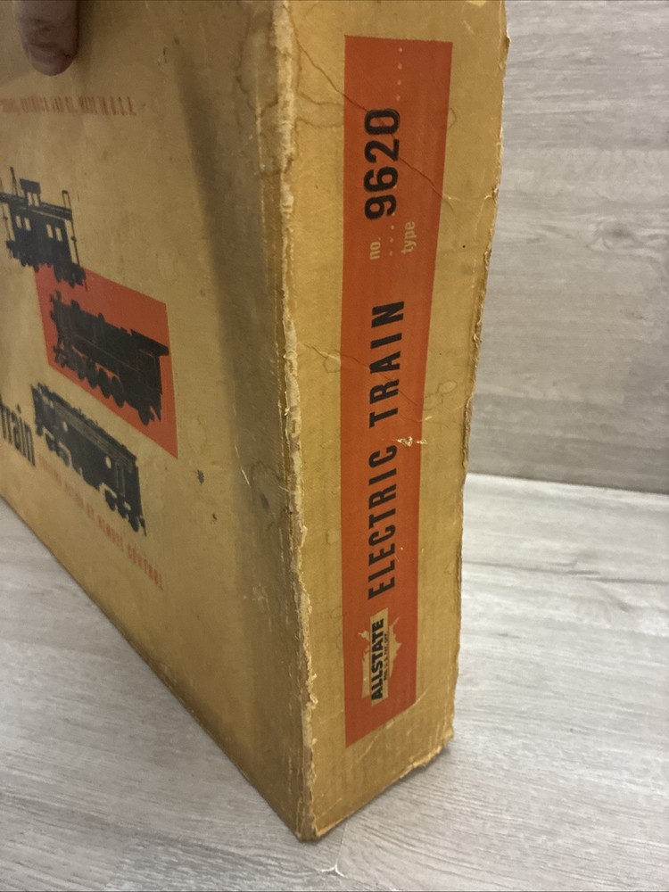 MARX #9620 NEW HAVEN DIESEL FREIGHT SET BOX ONLY!