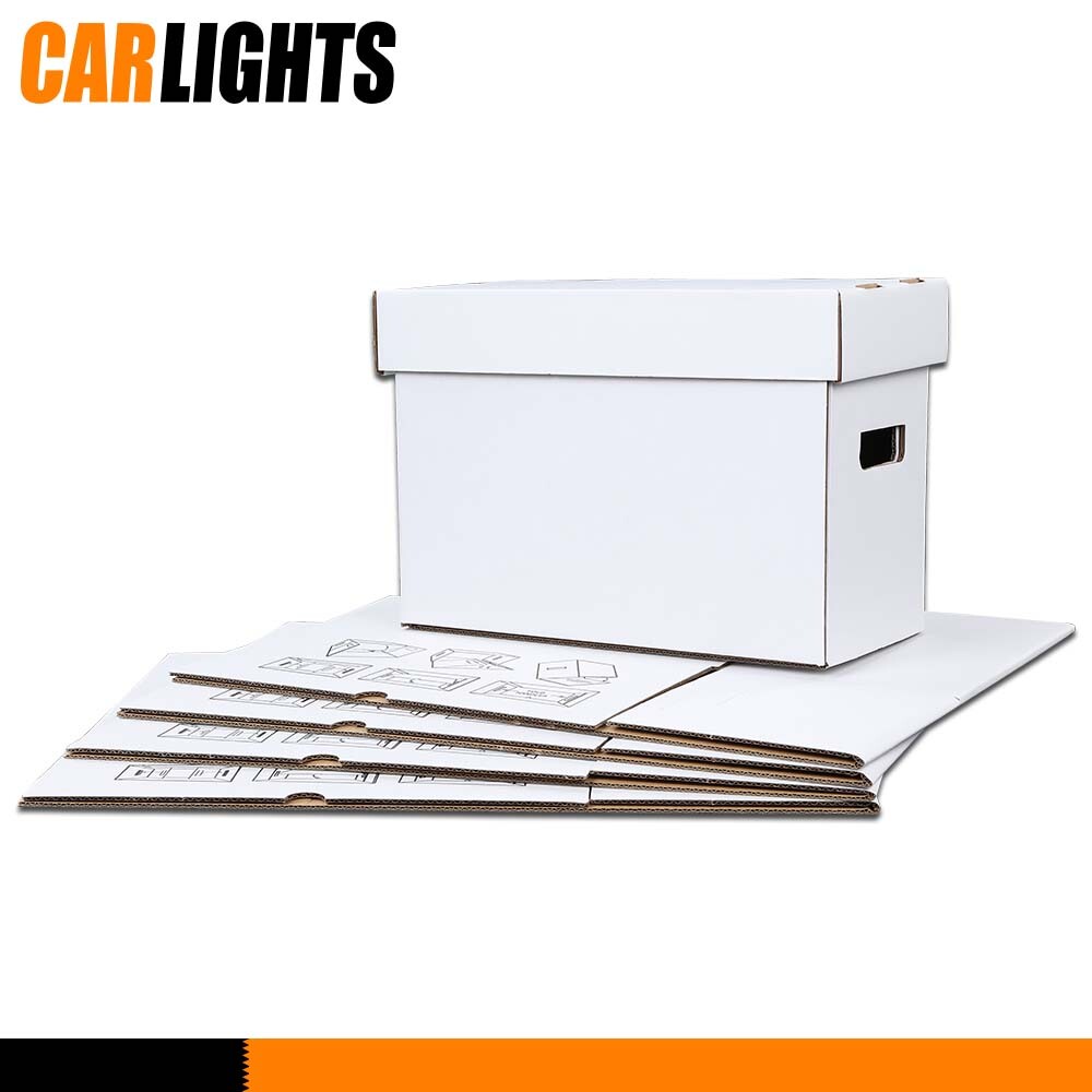 5X High Quality White Short Comic Book Storage Boxes Holds 150-175 Comics New