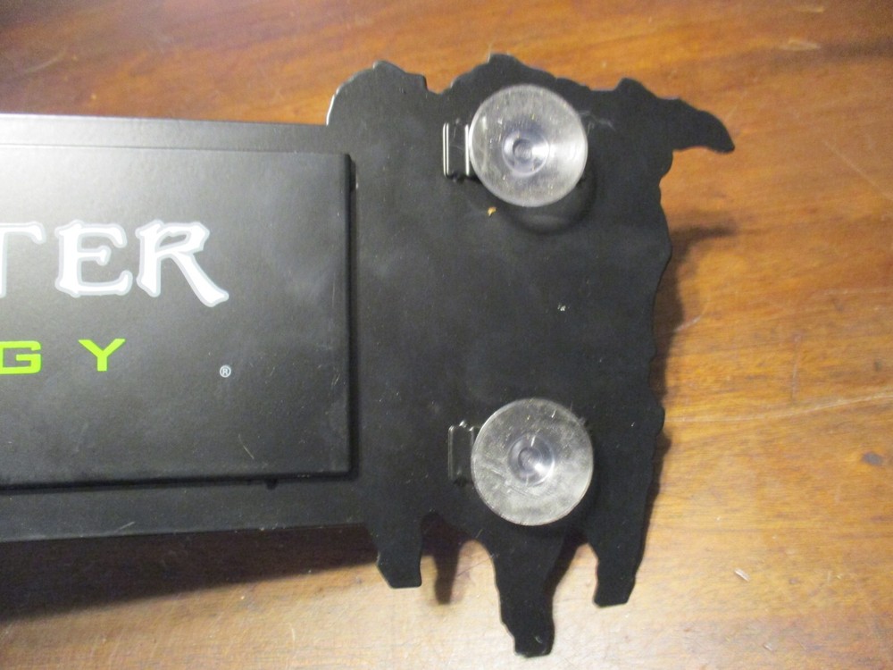 MONSTER ENERGY DRINK DOUBLE SIDED METAL SIGN