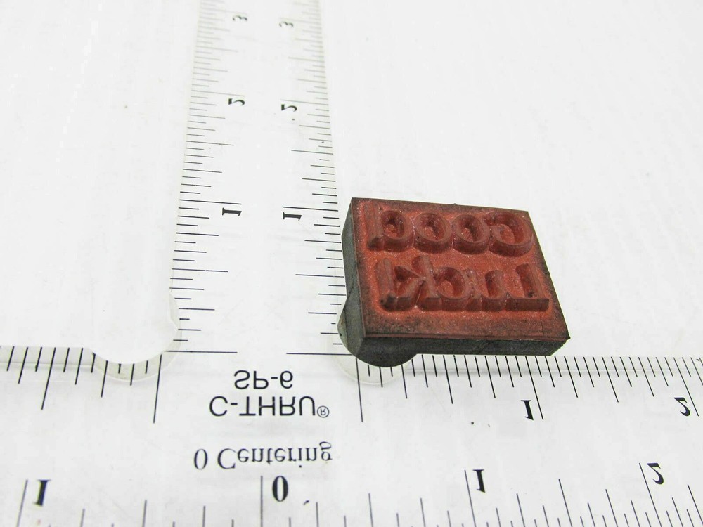 Good Luck Rubber Stamp - Stamp Set C23