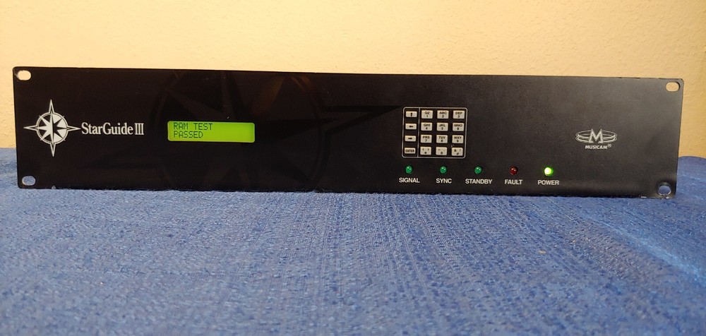 Musicam Digital Starguide III Multimedia Satellite Receiver w/Decoder Modules x5