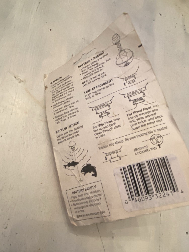 Night Bobby Lighted Fishing Float