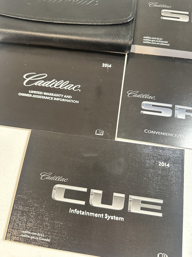 2014 Cadillac SRX Owner's Manual Set
