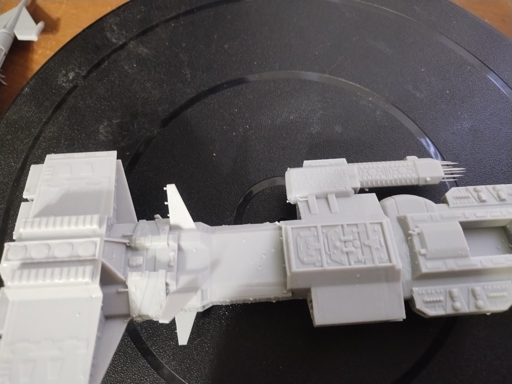 Stargate Aurora Class 3d Resin Print.