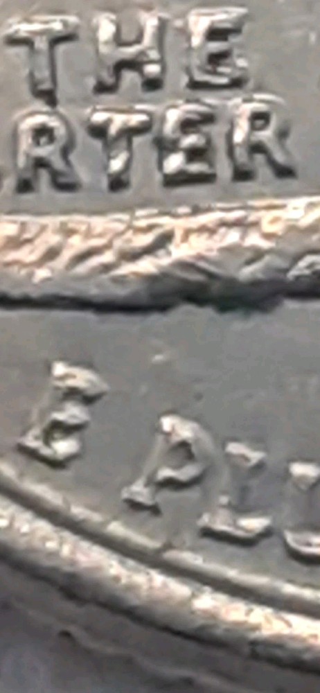 1999 P Washington Connecticut State Quarter RPM Strike Through Errors