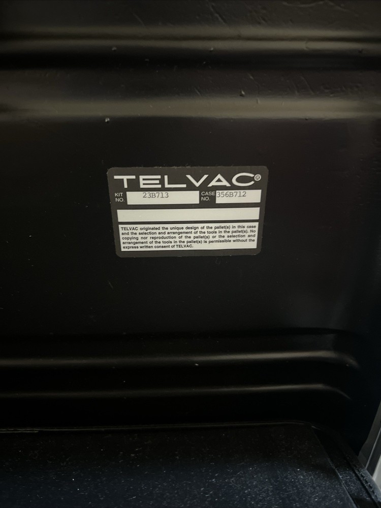 Telvac Tool Case 18X13X5 Inches