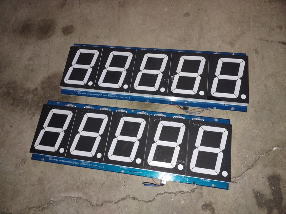 red hot twin arcade redemption sign pcbs #203