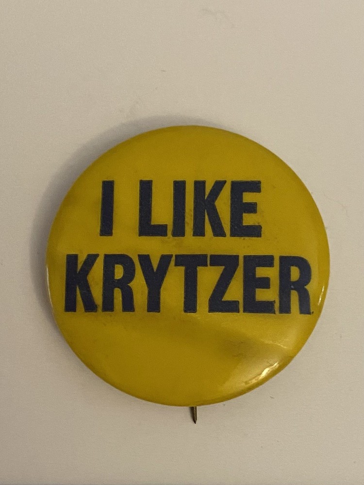 I Like Krytzer Pin Back Button P150