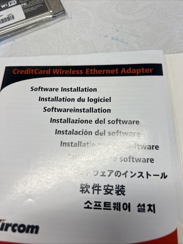 Xircom Wireless Ethernet Adapter Card CWE-1130