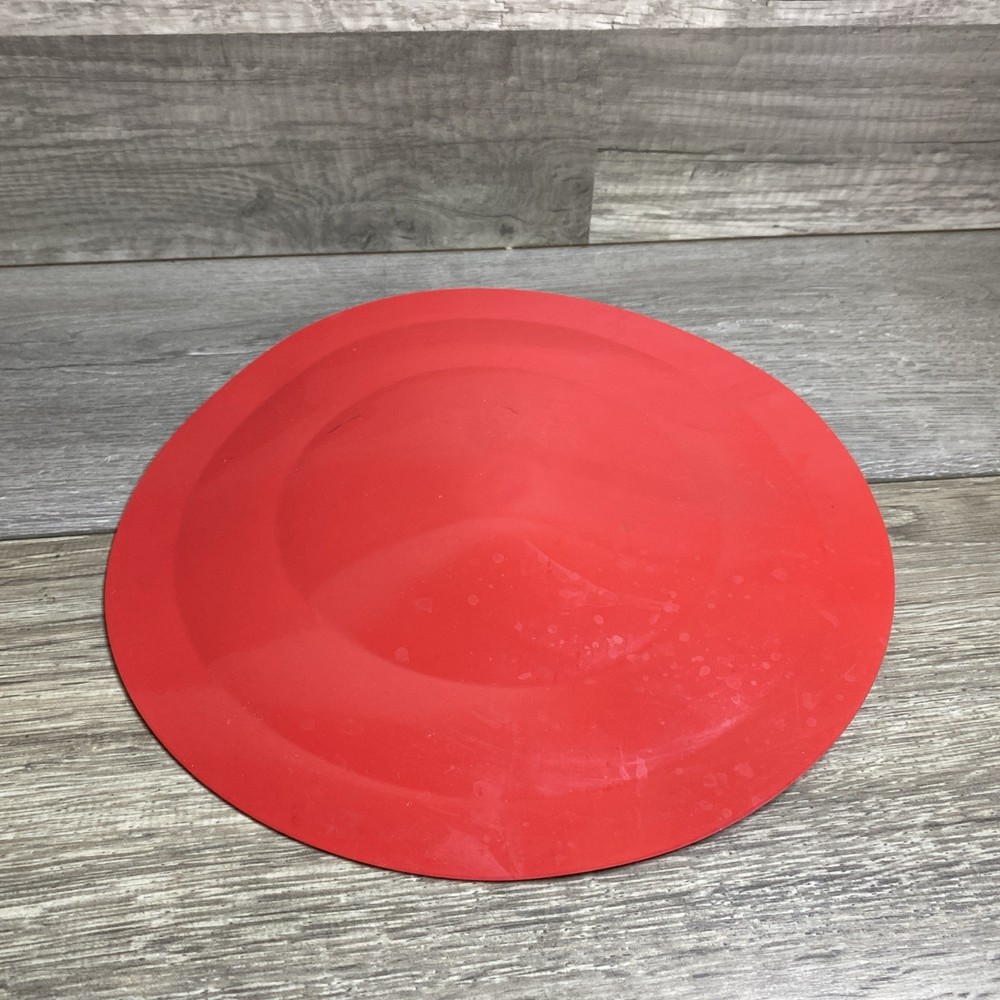 10" Red Silicone Bakeware Lid