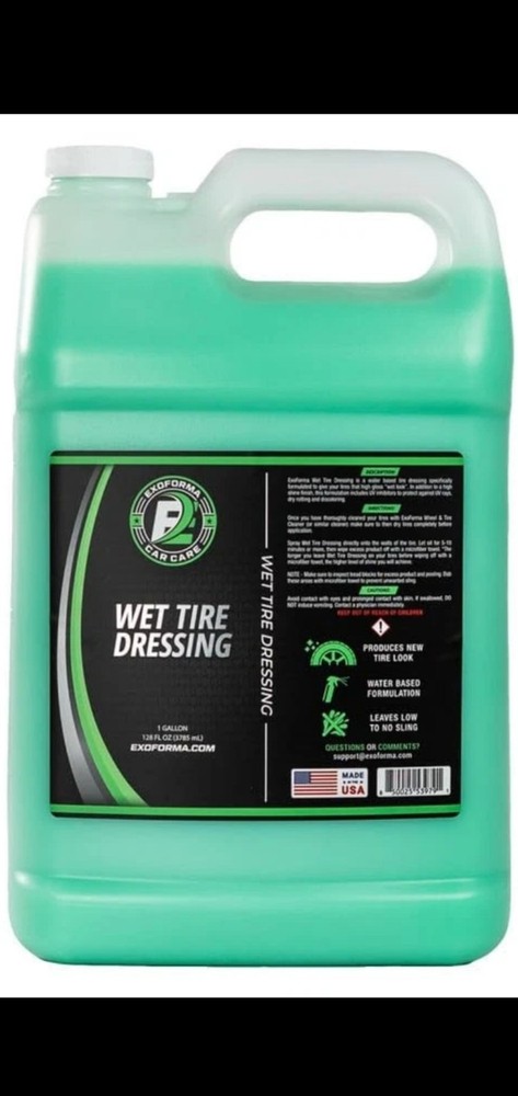 ExoForma-Wet Tire Dressing - 128 Oz