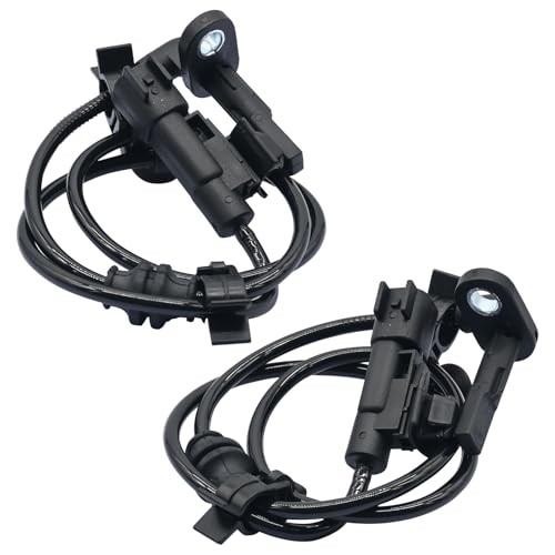 2Pcs Rear Left and Right Abs Wheel Speed Sensor Compatible with Buick Chevy