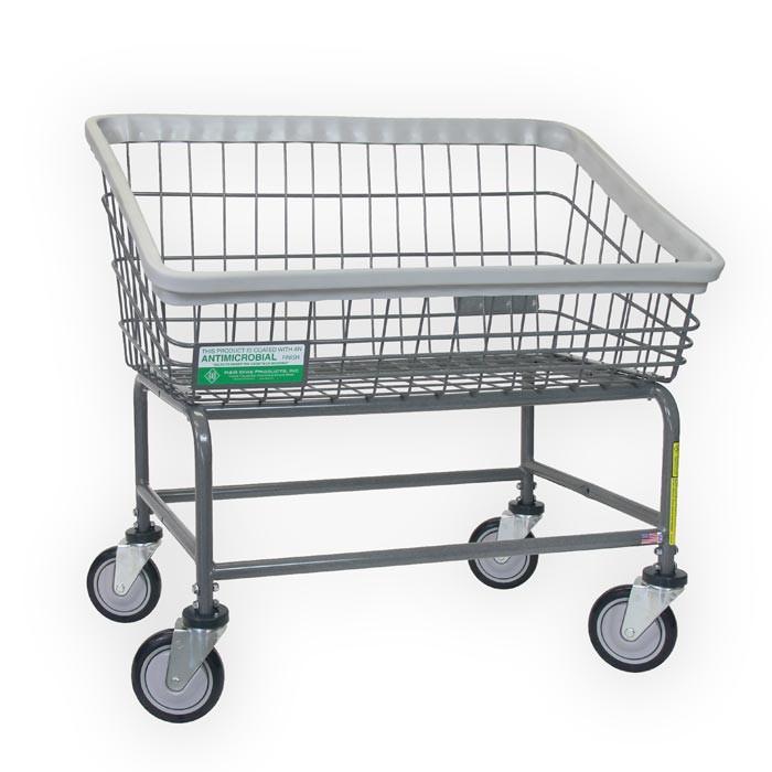 Antimicrobial Large Capacity Front Load Laundry Cart 200SANTI
